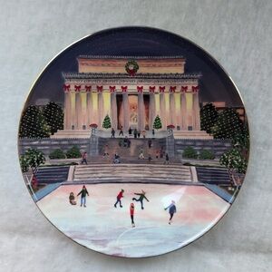 Anthropologie Holiday in the City Plate- DC 2025
